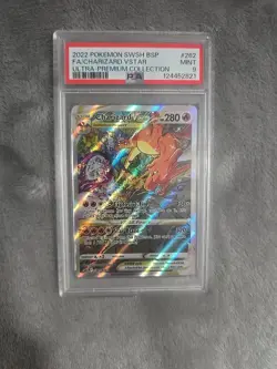 PSA 9 MINT Charizard VSTAR UPC Promo Full Art Holo Pokemon SWSH262 - Image 1