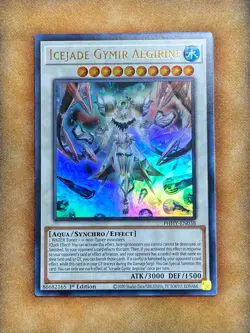 Yugioh Icejade Gymir Aegirine PHHY-EN038 Ultra Rare 1st Ed NM - Image 1