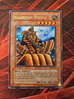 Yu-Gi-Oh! TCG Guardian Sphinx Pharaonic Guardian PGD-025 1st Edition Ultra Rare - Image 1