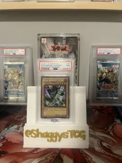 2003 Yu-Gi-Oh! Alpha the Magnet Warrior Duelist of Roses DOR Secret Rare PSA 9 - Image 1
