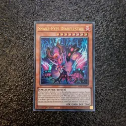 Snake-Eyes Diabellstar - LEDE-EN011 - Ultra Rare - 1st Edition - Yugioh - Image 1