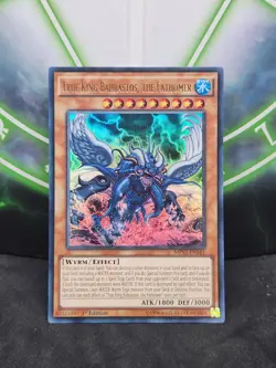 Yugioh True King Bahrastos, The Fathomer MP17-EN141 Ultra Rare 1st Edition NM - Image 1