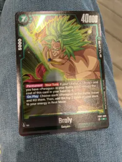 Dragon Ball Super Card Game Broly Broly, Surge of Brutality Reg Promo P-181 PR - Image 1