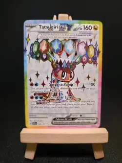 Pokemon TCG Tatsugiri EX 226/191 Surging Sparks Ultra Rare Holo Card Near Mint - Image 1