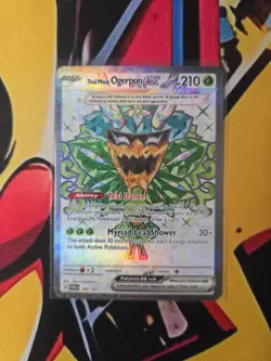 Pokemon TCG Teal Mask Ogerpon EX Scarlet Violet Holo Ultra Rare Card 190/167 - Image 1