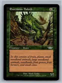Magic The Gathering Legions Enormous Baloth #125/145 MTG TCG CCG - Image 1