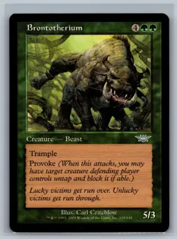 Magic The Gathering Legions Brontotherium #119/145 MTG TCG CCG - Image 1