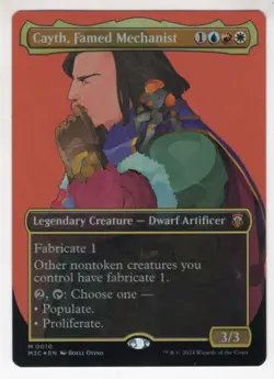 MTG Modern Horizons 3 Commander Mythic Foil #0010 Cayth Famed Mechanist - Image 1