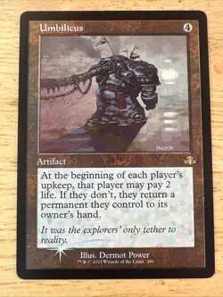 MTG Foil Retro Dominaria Remastered DMR Umbilicus MINT - Image 1