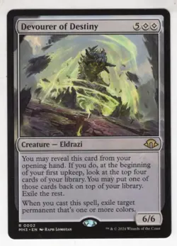 MTG Modern Horizons 3 Rare Card #2 Devourer of Destiny - Image 1