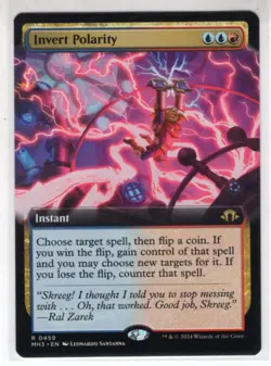 MTG Modern Horizons 3 Rare Card #459 Invert Polarity (Extended Art) - Image 1