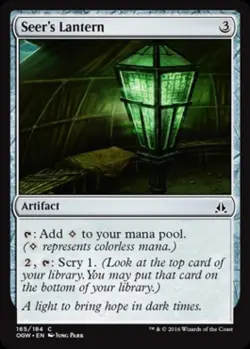 Seer's Lantern - Light Play MTG Oath of the Gatewatch - Image 1