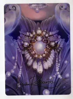 MTG Modern Horizons 3 Gold Parallel Art Card #43 Pearl Medallion - Image 1