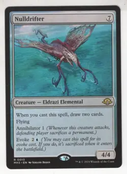MTG Modern Horizons 3 Rare Card #13 Nulldrifter - Image 1