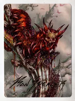 MTG Modern Horizons 3 Gold Parallel Art Card #53 Grist Voracious Larva - Image 1