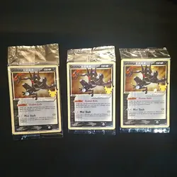 Greninja Gold Star SWSH144 Black Star Promo Pokemon Celebrations Sealed 🔥 - Image 4