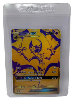 Pokemon TCG Lunala GX (Full Art) Near Mint Alternate Art Promo SM103a - Image 1