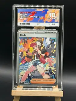Hilda - 171 / 086 - SIR - White Flare - ACE 10 - Perfect Subgrades - Pokemon - Image 1