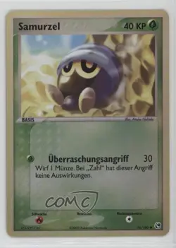 Seedot German Reverse Foil Pokemon EX Sandstorm #76 2003 - Image 1