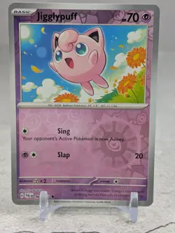 Pokemon Jigglypuff SV02: Paldea Evolved 083/193 Near Mint NM Reverse Holo - Image 3