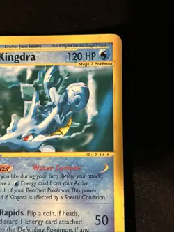 Kingdra 019/147 Aquapolis Rare Pokemon Card! Excellent Condition Vintage eSeries - Image 4