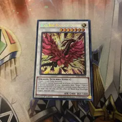 Yugioh Black Rose Moonlight Dragon (Secret Rare) RA03-EN038 Secret Rare NM - Image 1