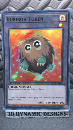 | Yugioh Token: Kuriboh AC19-EN003 Super Rare Advent Calendar 2019 NM/VLP 🔥 | - Image 1