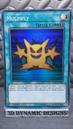 | Yugioh Multiply AC19-EN002 1st Super Rare Advent Calendar 2019 NM/VLP | - Image 1
