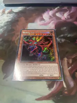 yugioh MISPRINT Slifer the Sky Dragon SBCB-EN201 NM 1st edition Secret Rare - Image 4