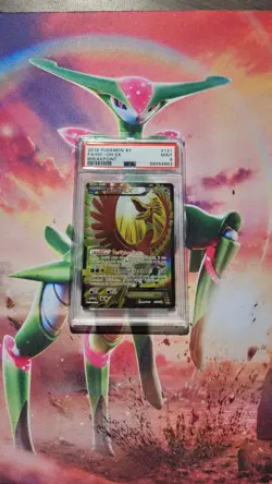 PSA 9 Mint Ho-oh EX 121/122 Full Art 2016 XY Breakpoint Pokemon Card - Image 2