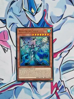 Regenesis Sage Ultra Rare 1st Edition ALIN-EN014 Yugioh Card - Image 1