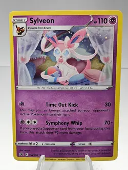 Sylveon SWSH211 Black Star Promo Cosmos Holo Pokemon Card - #4 - Image 1