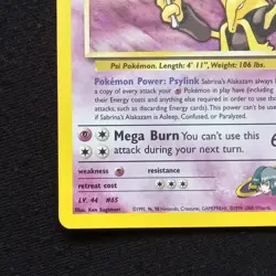 #16 Sabrina's Alakazam 16/132 Gym Challenge Holo Pokemon Card TCG - Image 5