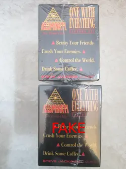 INWO 1995 FACTORY SET One With Everything Illuminati Card GAME *WARNING READ!* - Image 3