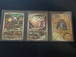 Pokemon Card Japanese Tympole Palpitoad Seismitoad AR Set 109/086 Black Bolt NM - Image 1