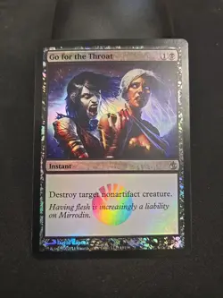 Go for the Throat Mirrodin Besieged Foil - Image 1