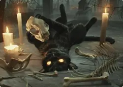 🧙Nine-Lives Familiar Art Series 08/54 FDN Foundations MTG - Image 1