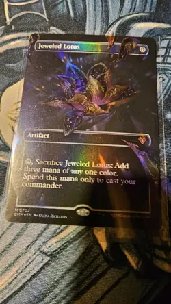 Jeweled Lotus (Borderless) Commander Masters Foil - Image 4