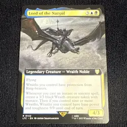 Lord of the Nazgul (Extended Art) Commander: the Lord of the Rings: Near Mint - Image 1