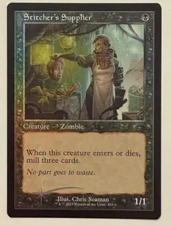 Stitcher's Supplier Retro Frame Foil - Secret Lair MTG - Image 1