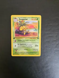 Pokemon TCG Exeggutor 35/64 1st Edition WOTC Jungle NM/LP - Image 1