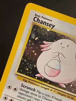 Pokemon TCG - Vintage WOTC - Chansey 3/130 - Base Set 2 - Holo Rare - LP 2 - Image 4