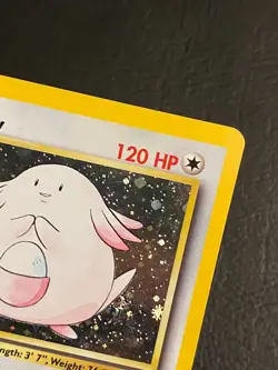 Pokemon TCG - Vintage WOTC - Chansey 3/130 - Base Set 2 - Holo Rare - LP 2 - Image 5