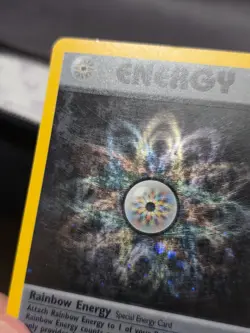 Rainbow Energy 17/82 - Team Rocket MP Pokemon 100 - Image 4