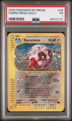 PSA 1 PR POOR Forretress H8/H32 - Skyridge Pokemon POP 4 - Image 1