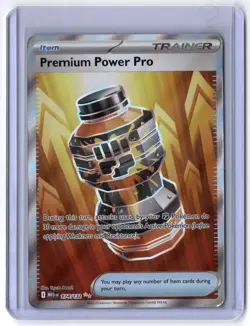 Premium Power Pro - 174/132 Ultra Rare Holo NM Pokemon ME01: Mega Evolution - Image 1