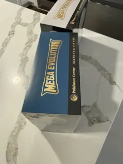 Pokemon Center Mega Evolutions ETB Set SEALED IN HAND WILL SHIP ASAP - Image 2