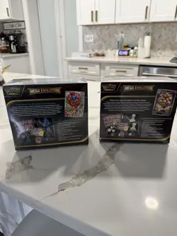 Pokemon Center Mega Evolutions ETB Set SEALED IN HAND WILL SHIP ASAP - Image 3
