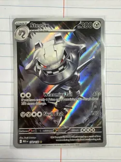 Pokemon Mega Evolutions Steelix IR FULL ART ENG 150/132 - Image 1