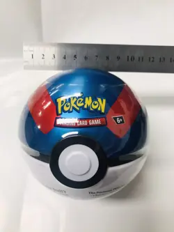 POKEMON TCG POKE BALL POKEBALL TIN - Blue Red A24 - Image 2